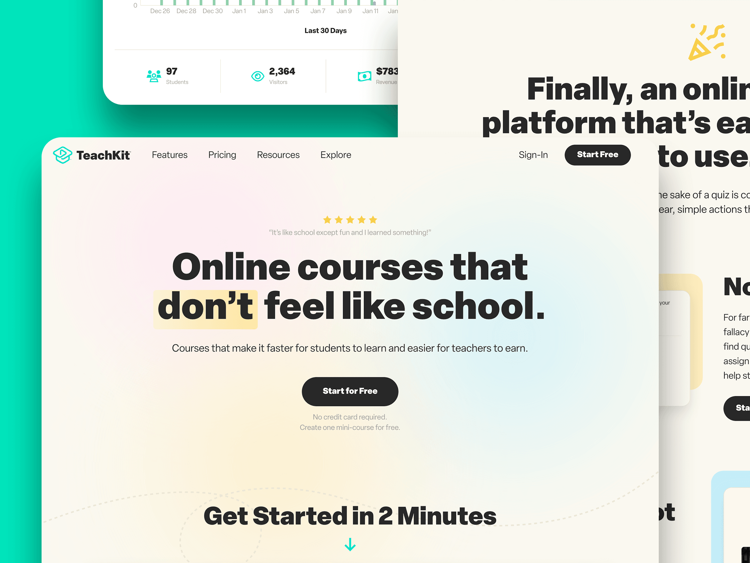 TeachKit SaaS UI/UX Design